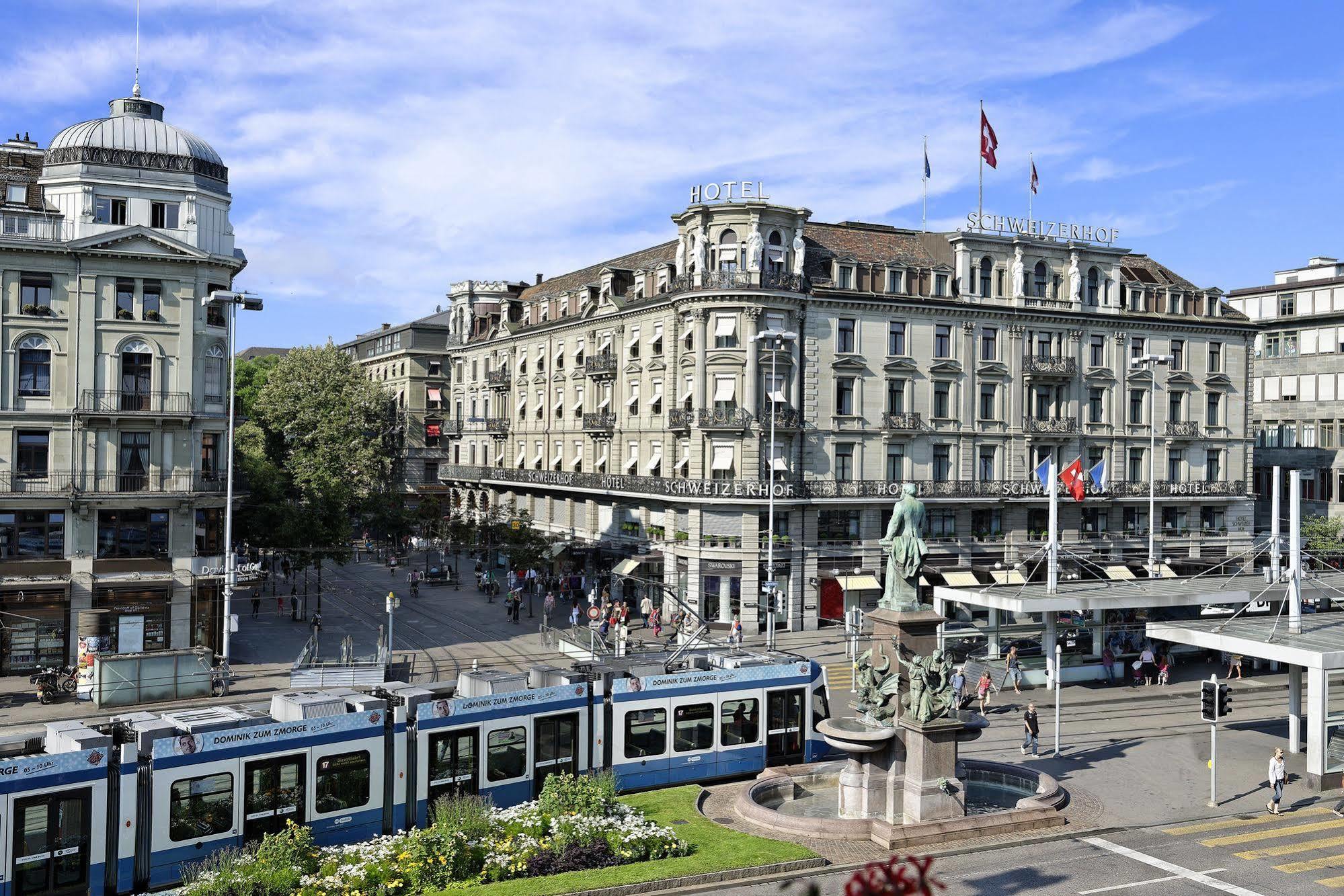 Hotel Schweizerhof Zürich Exterior foto